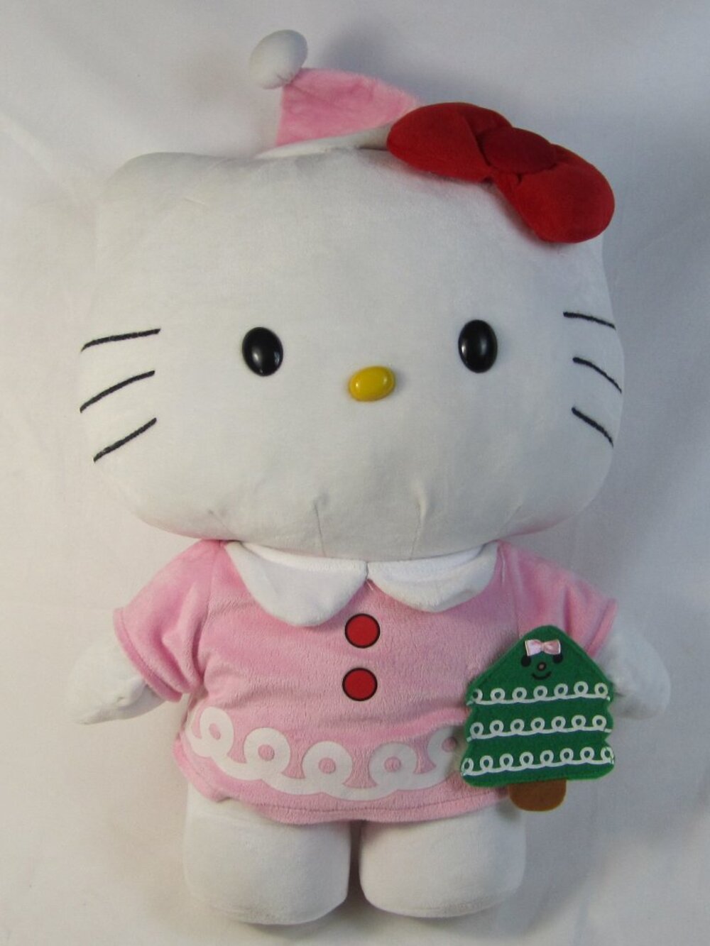 HELLO KITTY Christmas Greeter Plush - Gemmy / Sanrio - Static Display -No Sound